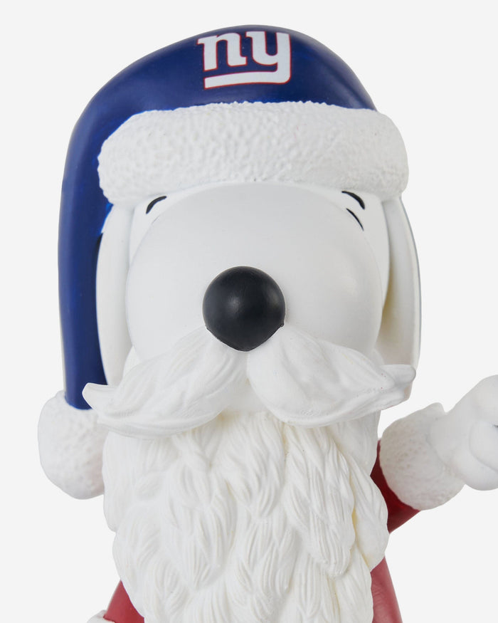 New York Giants Snoopy & Woodstock Peanuts Christmas Special Bobblehead FOCO - FOCO.com