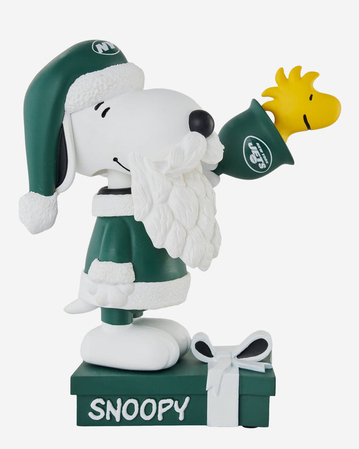 New York Jets Snoopy & Woodstock Peanuts Christmas Special Bobblehead FOCO - FOCO.com