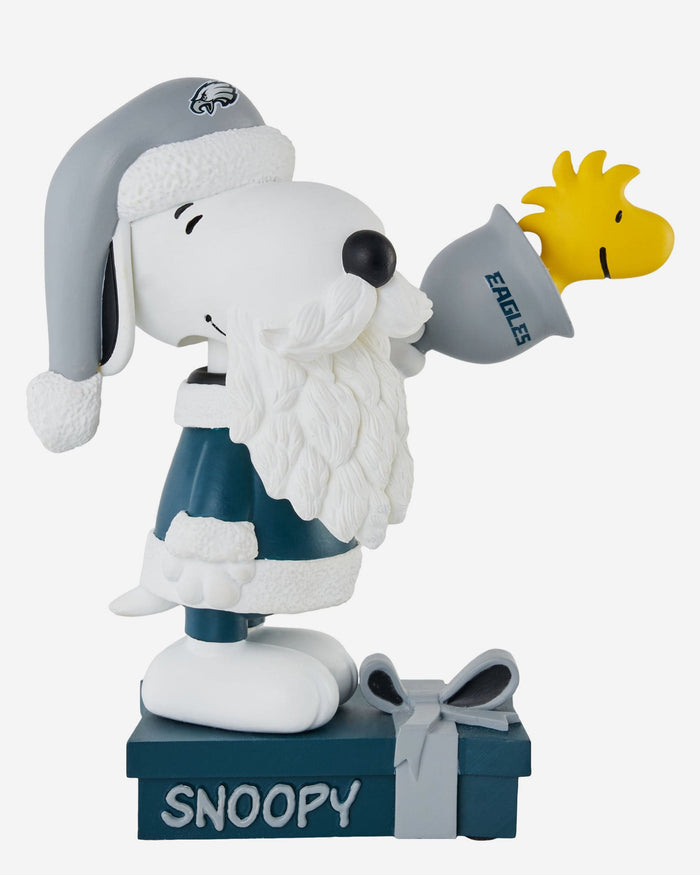 Philadelphia Eagles Snoopy & Woodstock Peanuts Christmas Special Bobblehead FOCO - FOCO.com