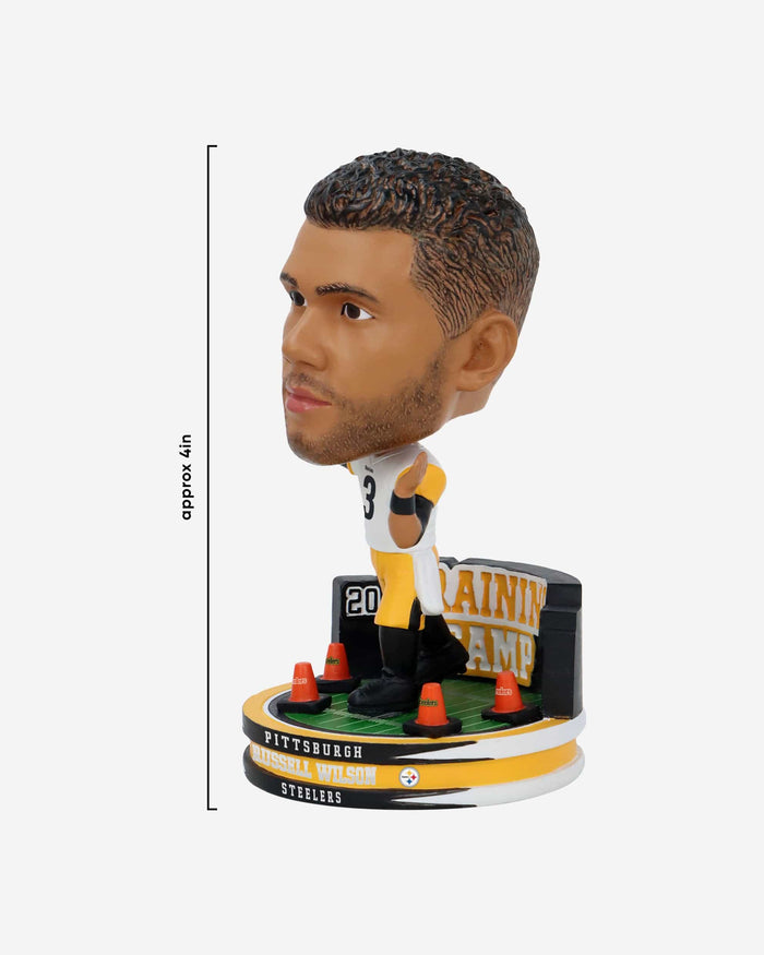 Russell Wilson Pittsburgh Steelers 2024 Training Camp Mini Bighead Bobblehead FOCO - FOCO.com