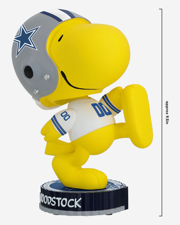 Dallas Cowboys Woodstock Peanuts Bighead Bobblehead FOCO - FOCO.com