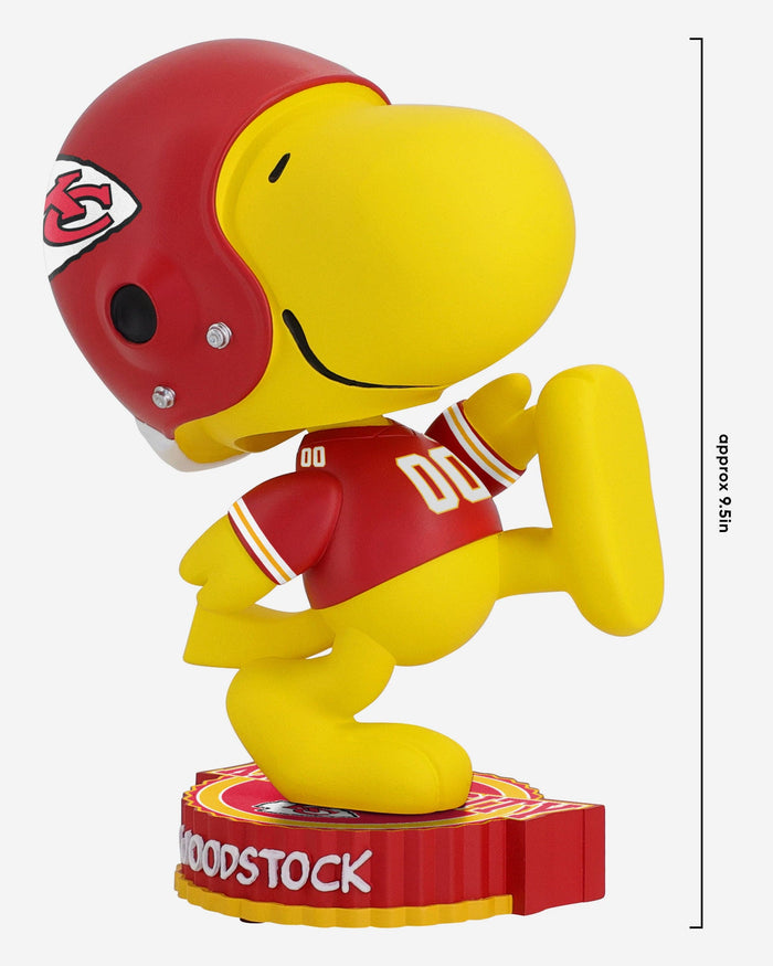 Kansas City Chiefs Woodstock Peanuts Bighead Bobblehead FOCO - FOCO.com