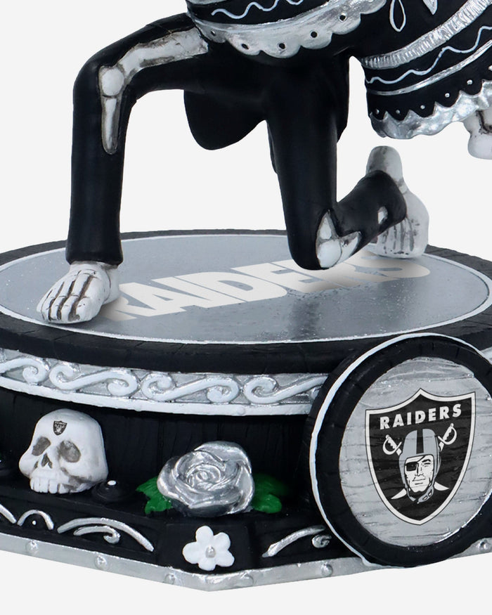 Las Vegas Raiders Calavera Couple Dual Spinner Bobblehead FOCO - FOCO.com