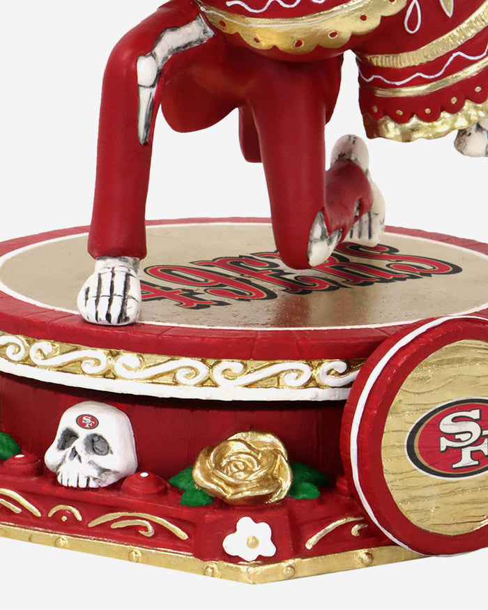 San Francisco 49ers Calavera Couple Dual Spinner Bobblehead FOCO - FOCO.com