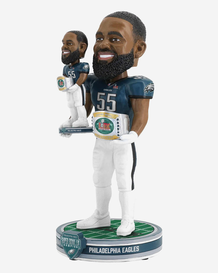 Brandon Graham Philadelphia Eagles Super Bowl LIX Champions Bobble Dubblz Bobblehead FOCO - FOCO.com