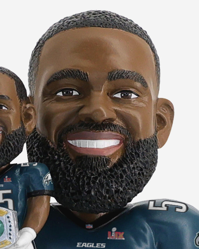Brandon Graham Philadelphia Eagles Super Bowl LIX Champions Bobble Dubblz Bobblehead FOCO - FOCO.com