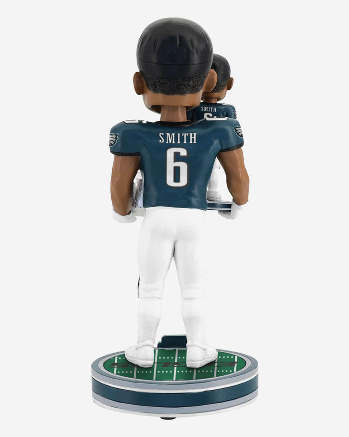 DeVonta Smith Philadelphia Eagles Super Bowl LIX Champions Bobble Dubblz Bobblehead FOCO - FOCO.com