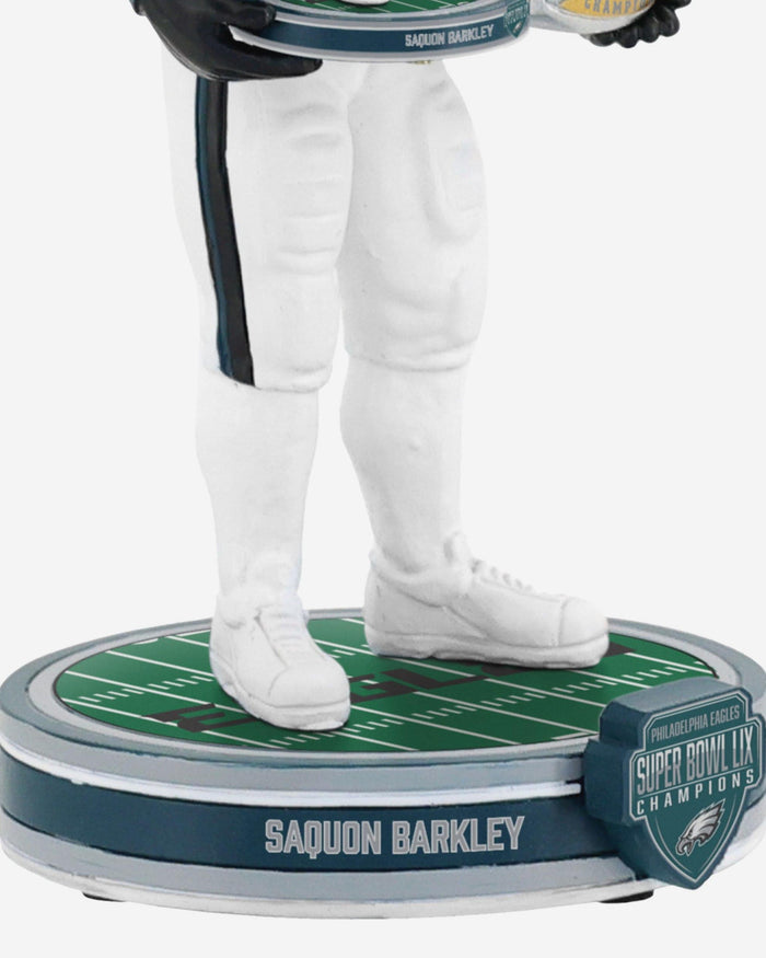 Saquon Barkley Philadelphia Eagles Super Bowl LIX Champions Bobble Dubblz Bobblehead FOCO - FOCO.com
