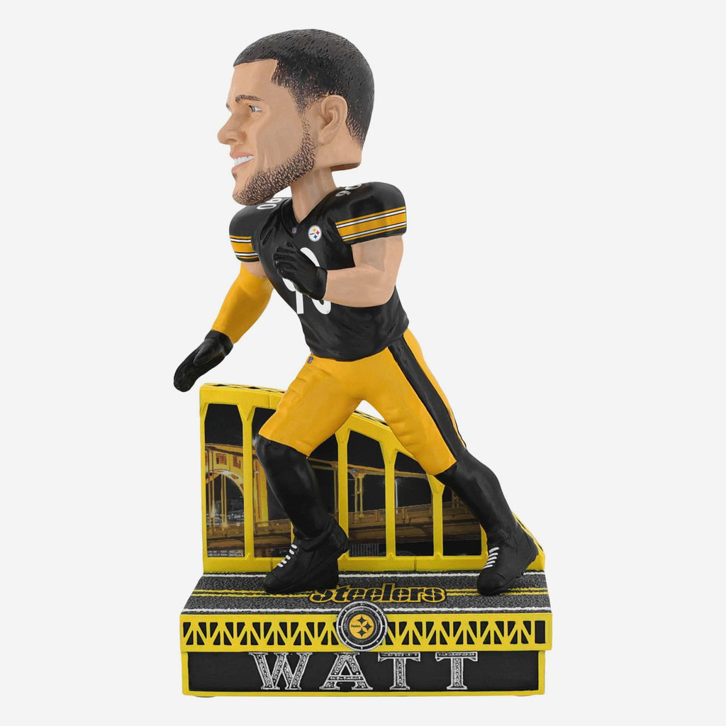 TJ Watt Pittsburgh Steelers Steel City Bobblehead FOCO - FOCO.com