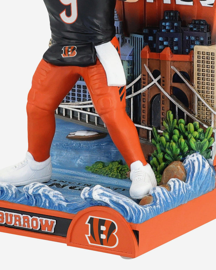 Joe Burrow Cincinnati Bengals The Queen City Bobblehead FOCO - FOCO.com