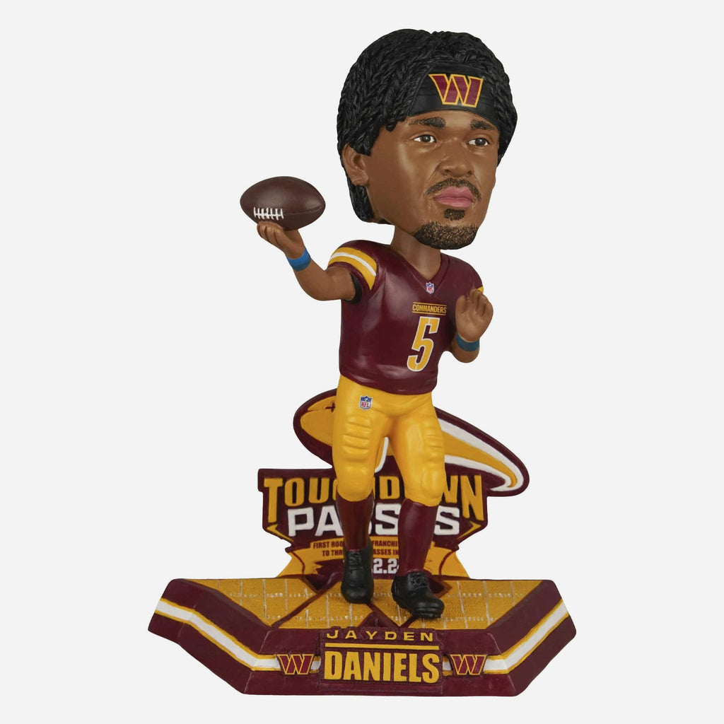 Jayden Daniels Washington Commanders Gamebreaker Bobblehead FOCO - FOCO.com