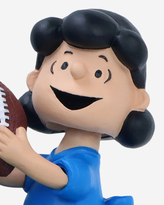 Detroit Lions Peanuts Football Kickoff Mini Bobblehead Scene FOCO - FOCO.com