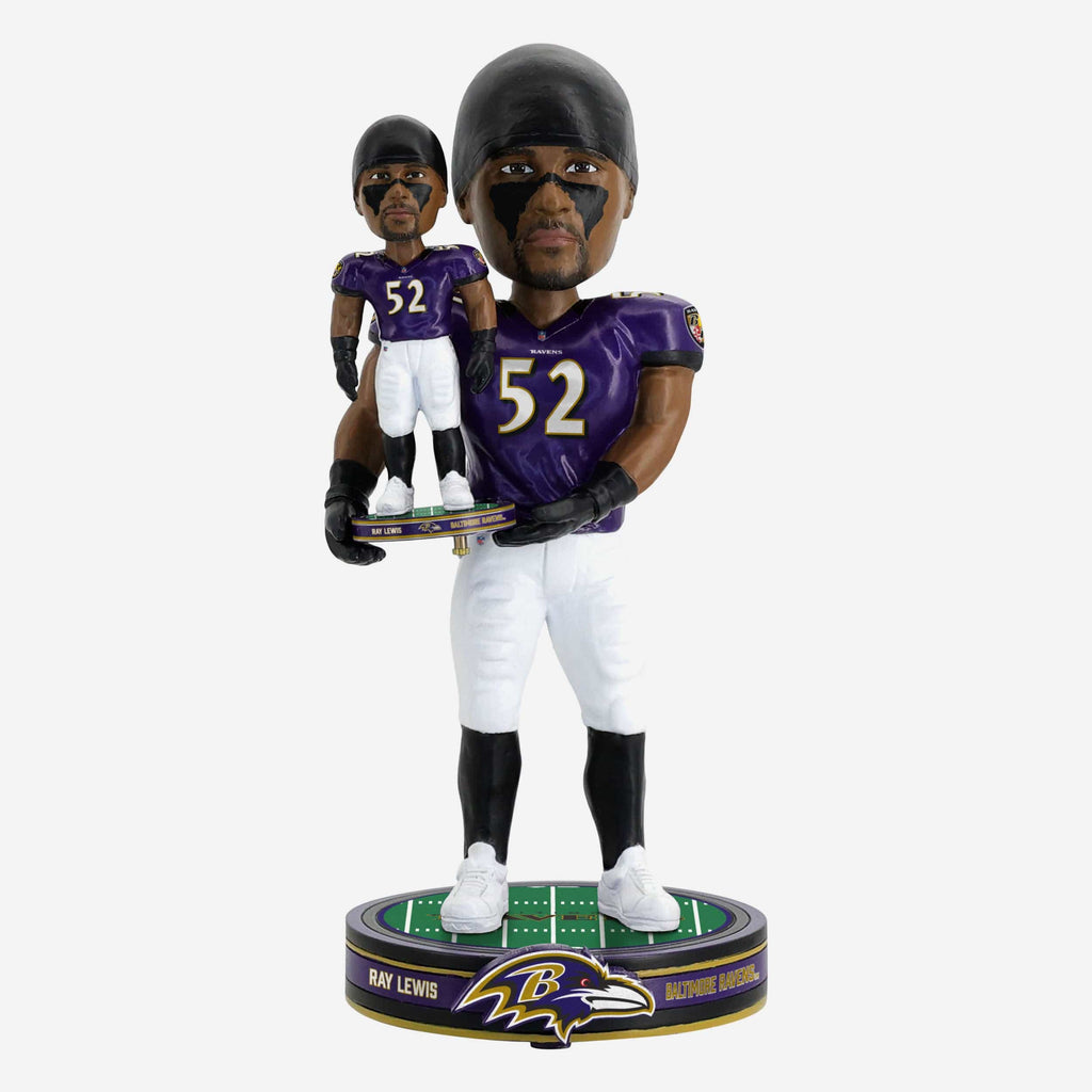 Ray Lewis Baltimore Ravens Bobble Dubblz Bobblehead FOCO - FOCO.com