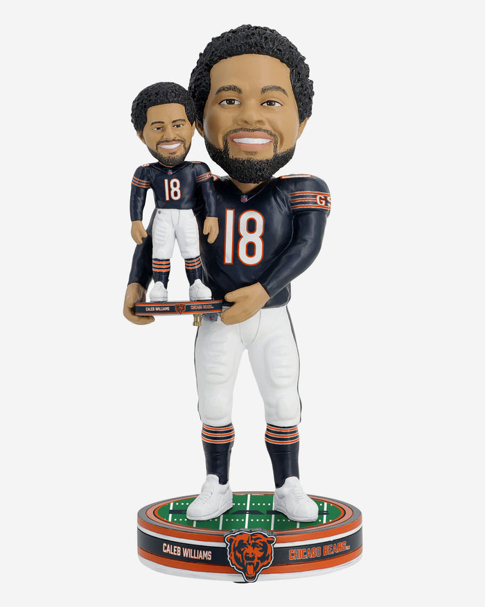 Caleb Williams Chicago Bears Bobble Dubblz Bobblehead FOCO - FOCO.com