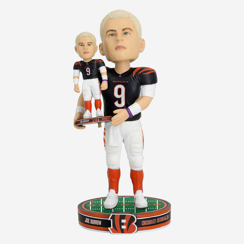 Joe Burrow Cincinnati Bengals Bobble Dubblz Bobblehead FOCO - FOCO.com