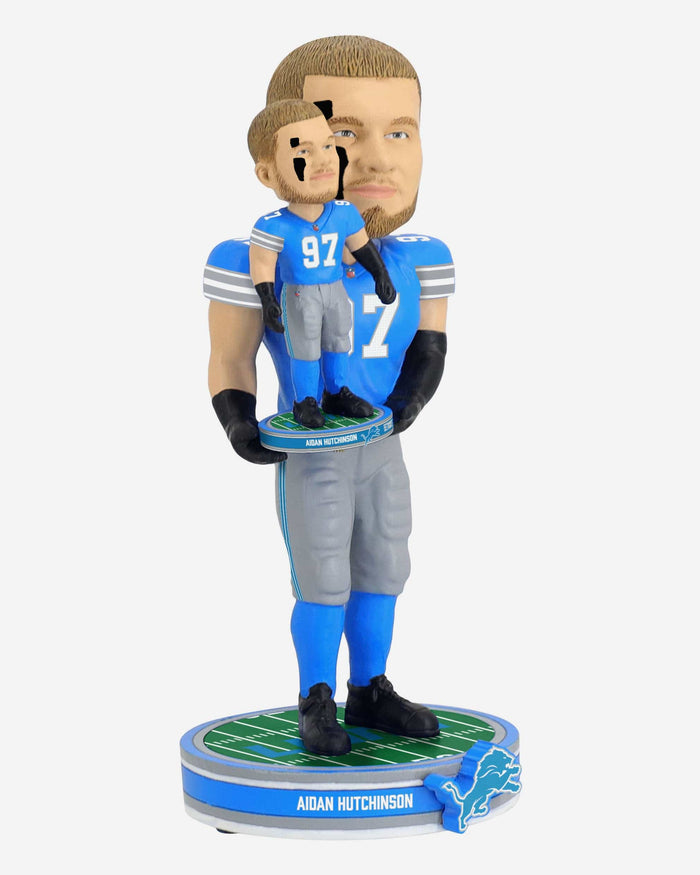 Aidan Hutchinson Detroit Lions Bobble Dubblz Bobblehead FOCO - FOCO.com