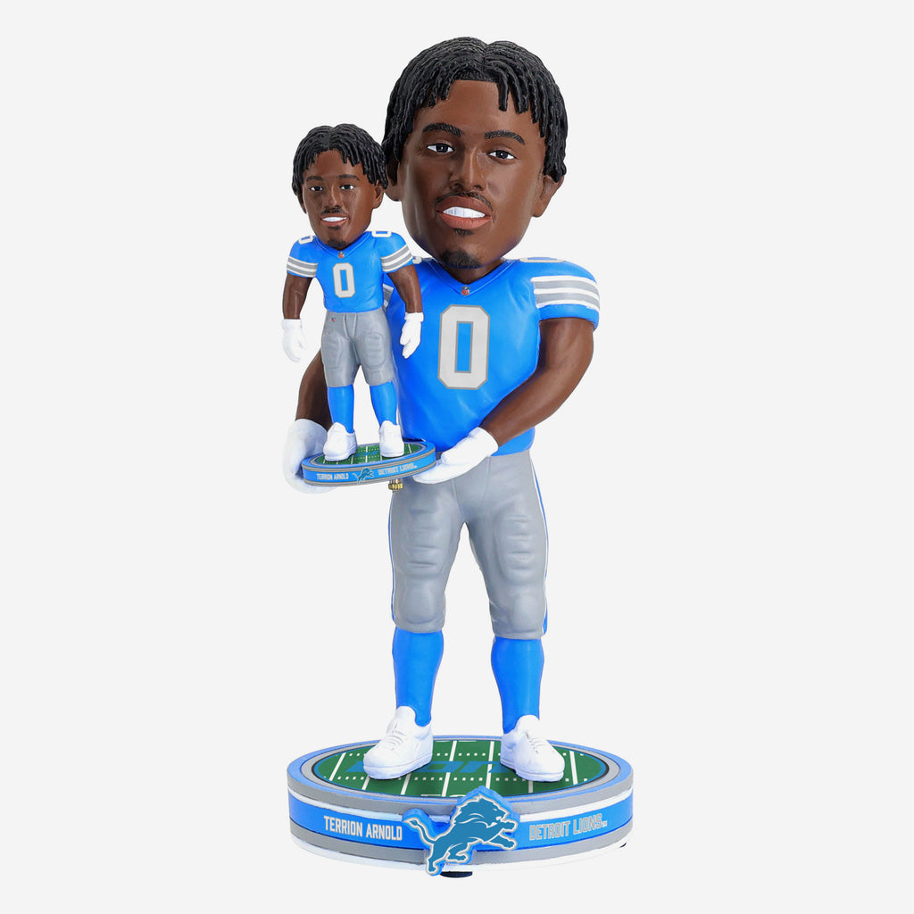 Terrion Arnold Detroit Lions Bobble Dubblz Bobblehead FOCO - FOCO.com