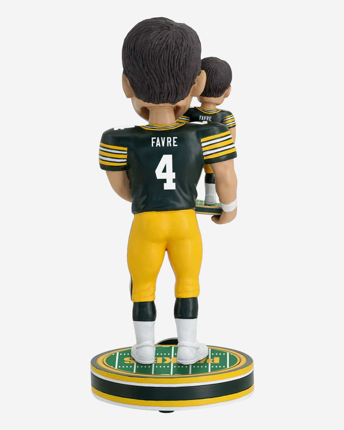 Brett Favre Green Bay Packers Bobble Dubblz Bobblehead FOCO - FOCO.com