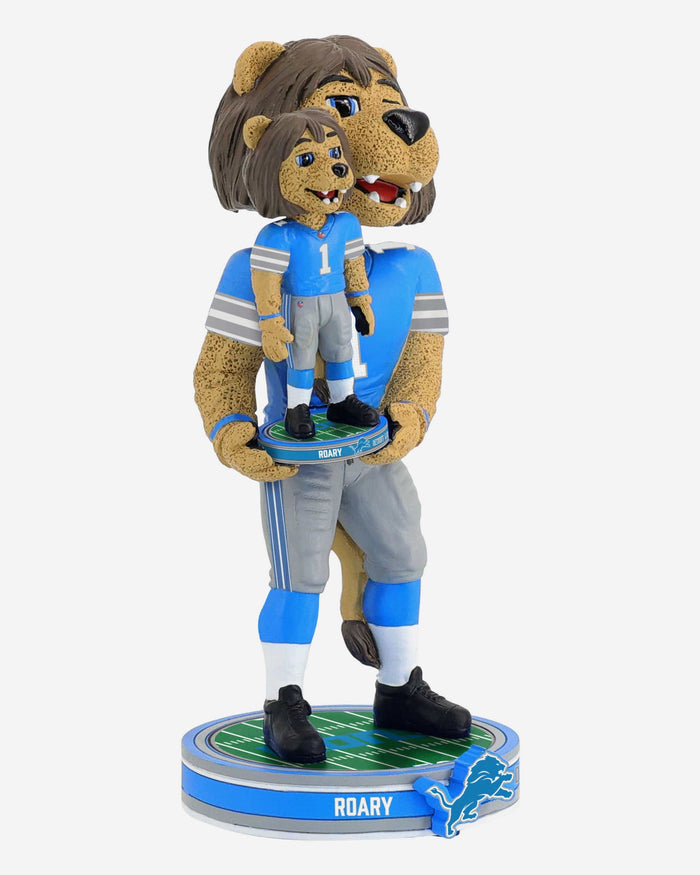 Roary Detroit Lions Bobble Dubblz Mascot Bobblehead FOCO - FOCO.com