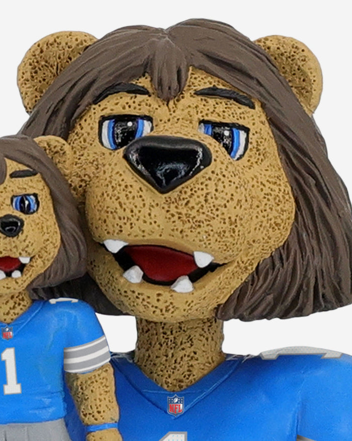 Roary Detroit Lions Bobble Dubblz Mascot Bobblehead FOCO - FOCO.com