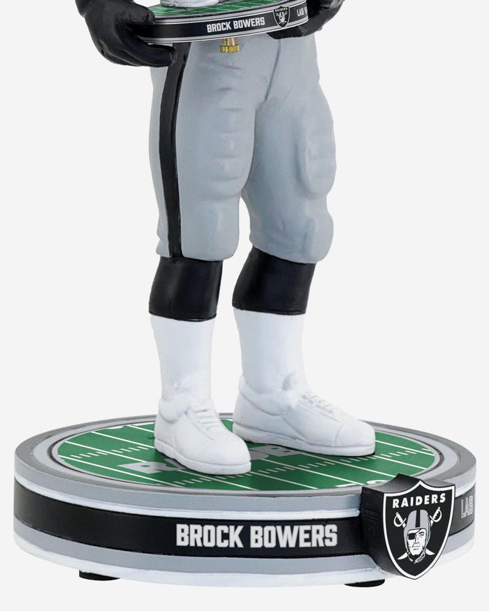 Brock Bowers Las Vegas Raiders Bobble Dubblz Bobblehead FOCO - FOCO.com