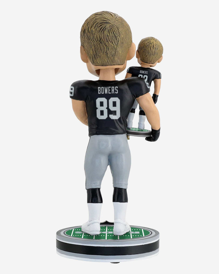 Brock Bowers Las Vegas Raiders Bobble Dubblz Bobblehead FOCO - FOCO.com