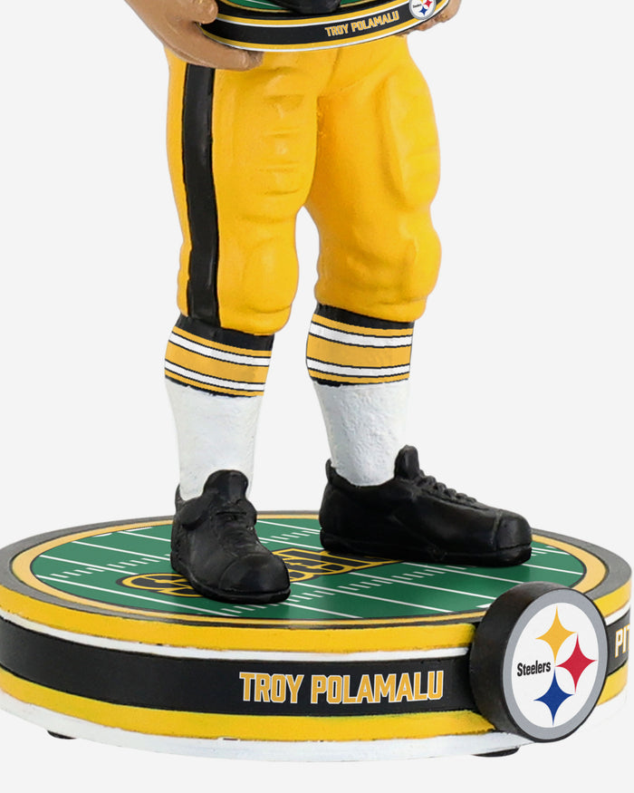 Troy Polamalu Pittsburgh Steelers Bobble Dubblz Bobblehead FOCO - FOCO.com