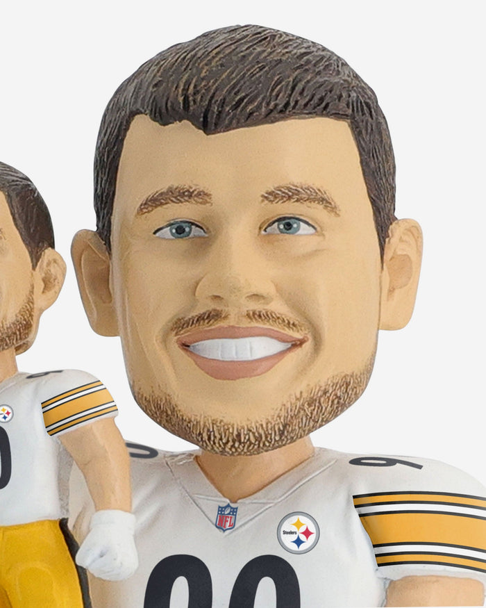 TJ Watt Pittsburgh Steelers Bobble Dubblz Bobblehead FOCO - FOCO.com