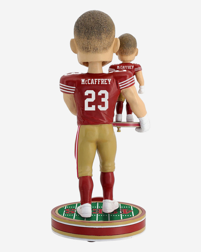 Christian McCaffrey San Francisco 49ers Bobble Dubblz Bobblehead FOCO - FOCO.com