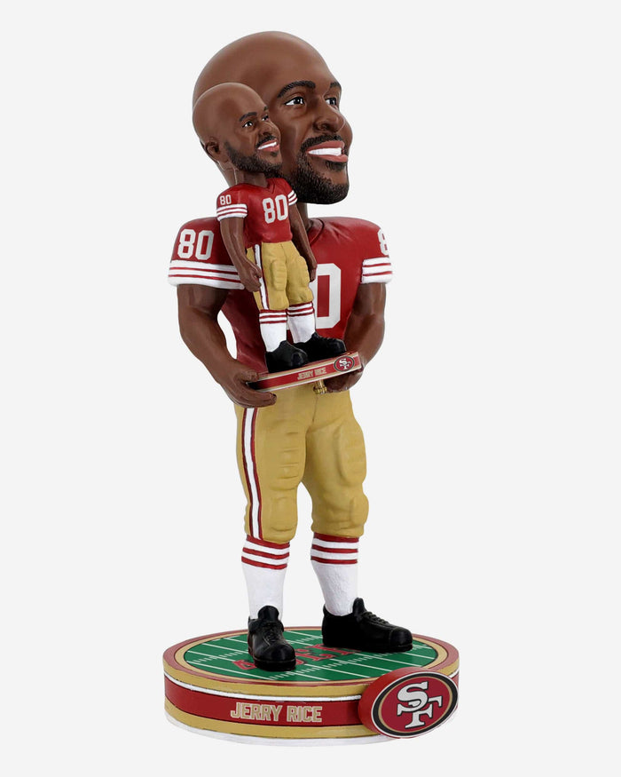 Jerry Rice San Francisco 49ers Bobble Dubblz Bobblehead FOCO - FOCO.com