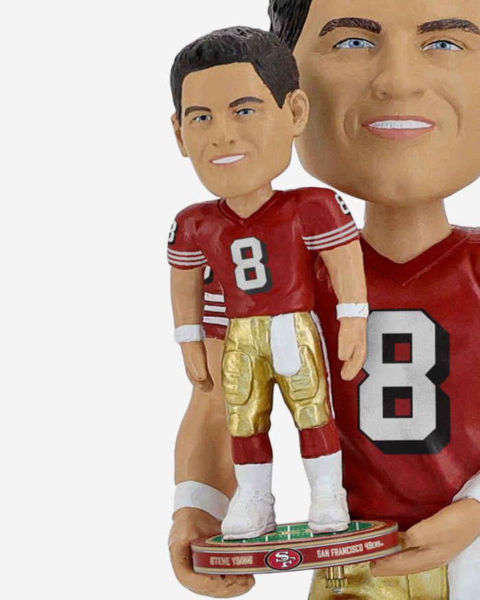 Steve Young San Francisco 49ers Bobble Dubblz Bobblehead FOCO - FOCO.com