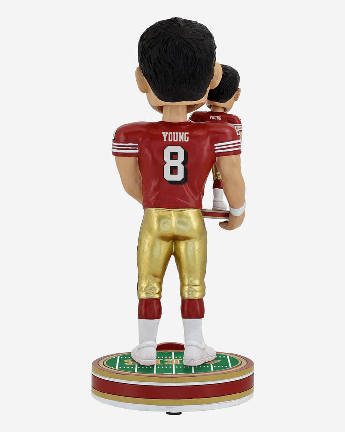 Steve Young San Francisco 49ers Bobble Dubblz Bobblehead FOCO - FOCO.com