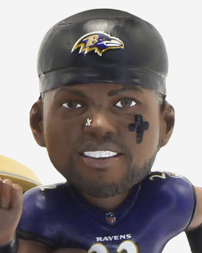 Derrick Henry & Lamar Jackson Baltimore Ravens History Makers Dual Bobblehead FOCO - FOCO.com