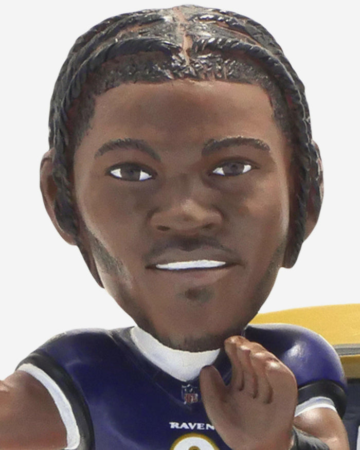 Derrick Henry & Lamar Jackson Baltimore Ravens History Makers Dual Bobblehead FOCO - FOCO.com