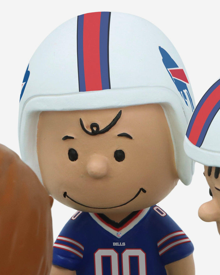 Buffalo Bills Peanuts Huddle Mini Bobblehead Scene FOCO - FOCO.com