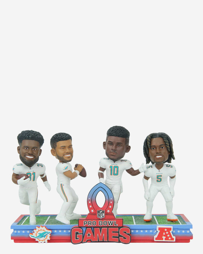 Miami Dolphins 2024 Pro Bowl Games Mini Bobblehead Scene FOCO - FOCO.com