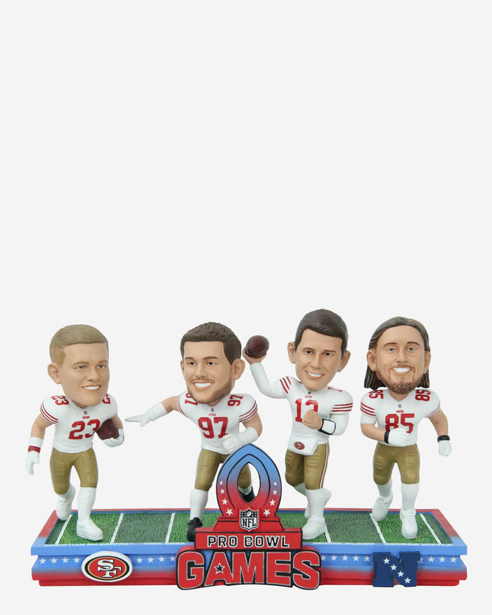 San Francisco 49ers 2024 Pro Bowl Games Mini Bobblehead Scene FOCO - FOCO.com