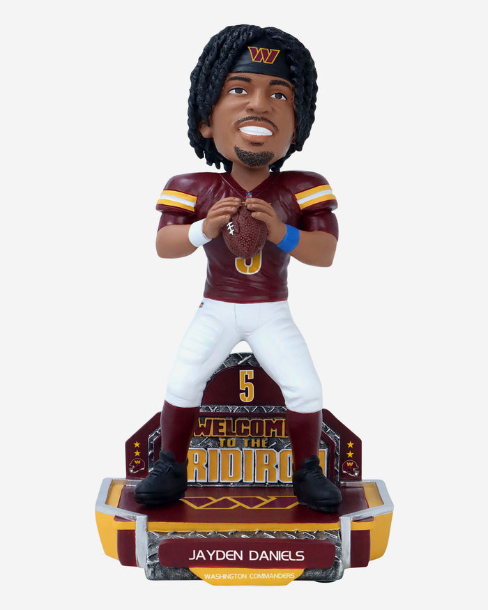 Jayden Daniels Washington Commanders 2024 Rookie Series Bobblehead FOCO - FOCO.com