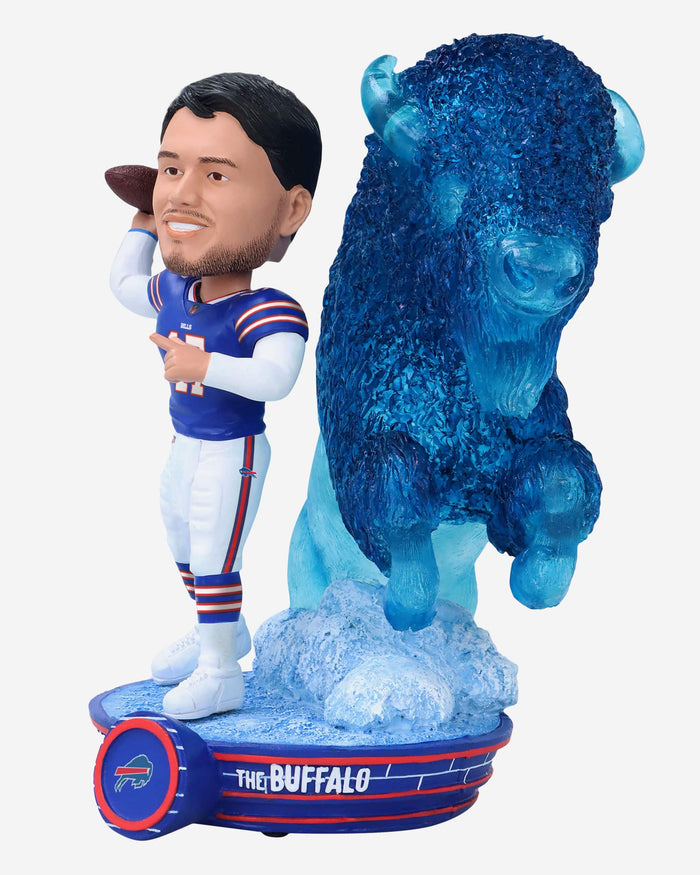 Josh Allen Buffalo Bills Buffalo Spirit Animal Bobblehead FOCO - FOCO.com