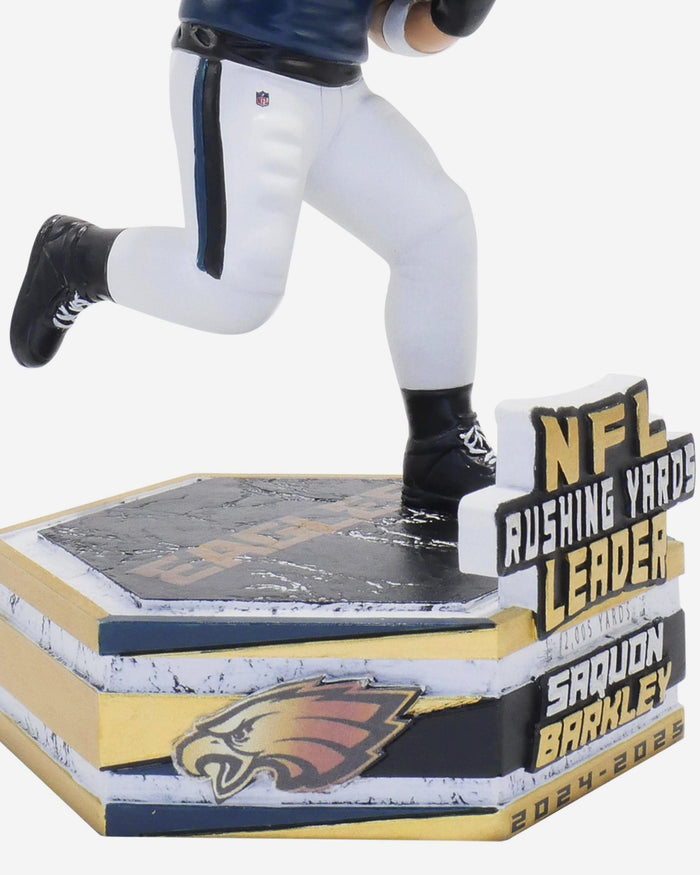 Saquon Barkley Philadelphia Eagles 2024 NFL Rushing Yards Leader Bobblehead FOCO - FOCO.com
