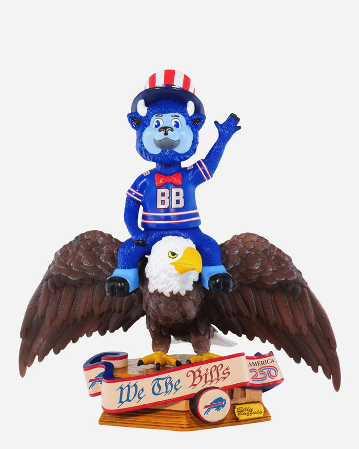 Billy Buffalo Buffalo Bills America's 250th Anniversary Bald Eagle Mascot Bobblehead FOCO - FOCO.com