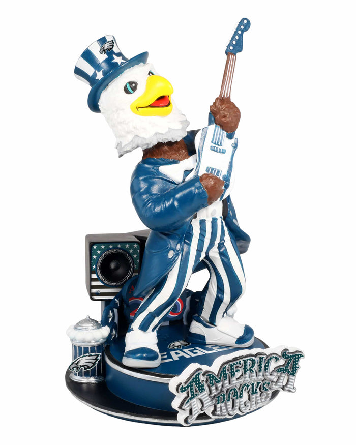 Swoop Philadelphia Eagles America's 250th Anniversary Star Spangled Banner Sound Chip Mascot Bobblehead
