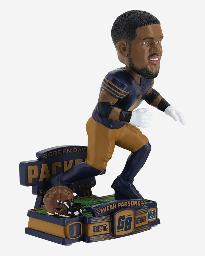 Micah Parsons Green Bay Packers Alternate Uniform Bobblehead FOCO - FOCO.com