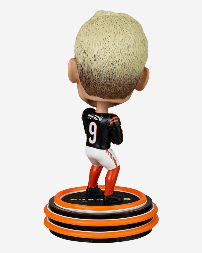 Joe Burrow Cincinnati Bengals LED Neon Bighead Bobblehead FOCO - FOCO.com