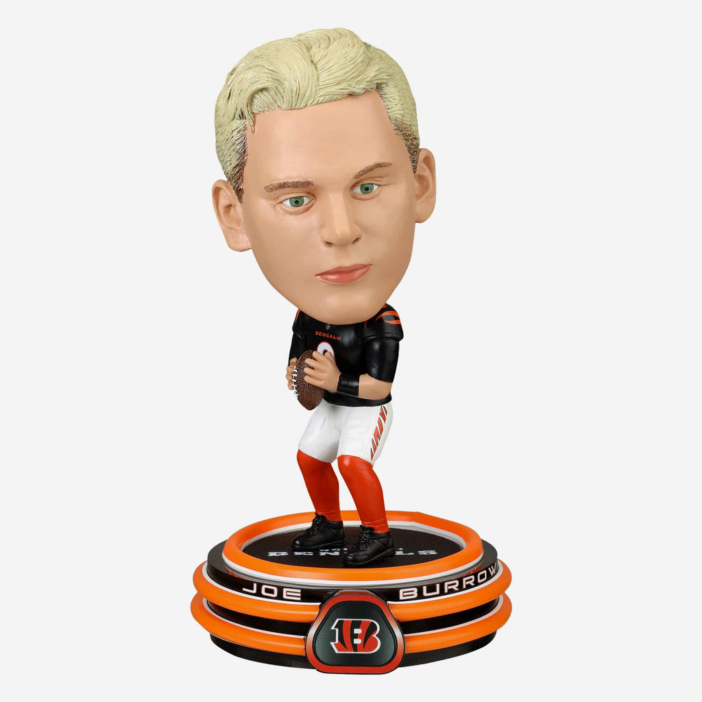 Joe Burrow Cincinnati Bengals LED Neon Bighead Bobblehead FOCO - FOCO.com