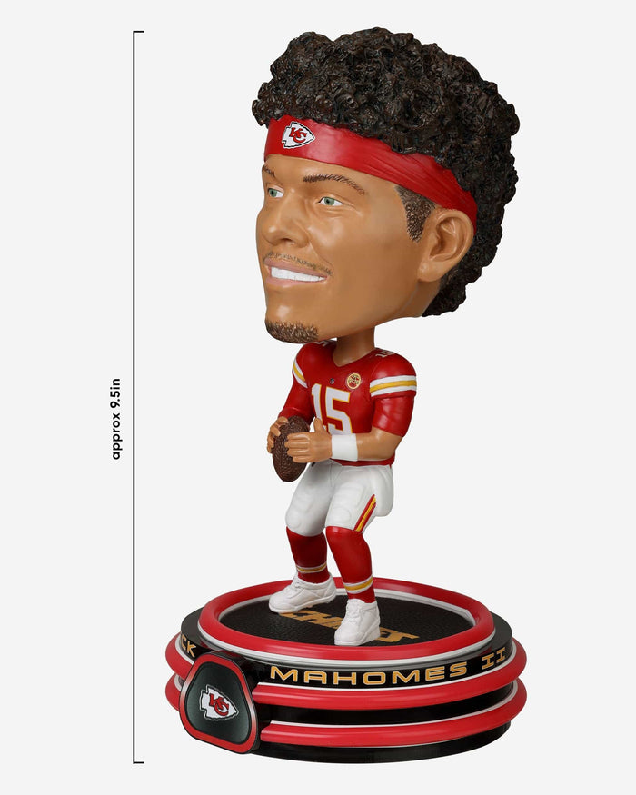 Patrick Mahomes Kansas City Chiefs LED Neon Bighead Bobblehead FOCO - FOCO.com