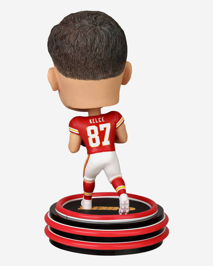 Travis Kelce Kansas City Chiefs LED Neon Bighead Bobblehead FOCO - FOCO.com