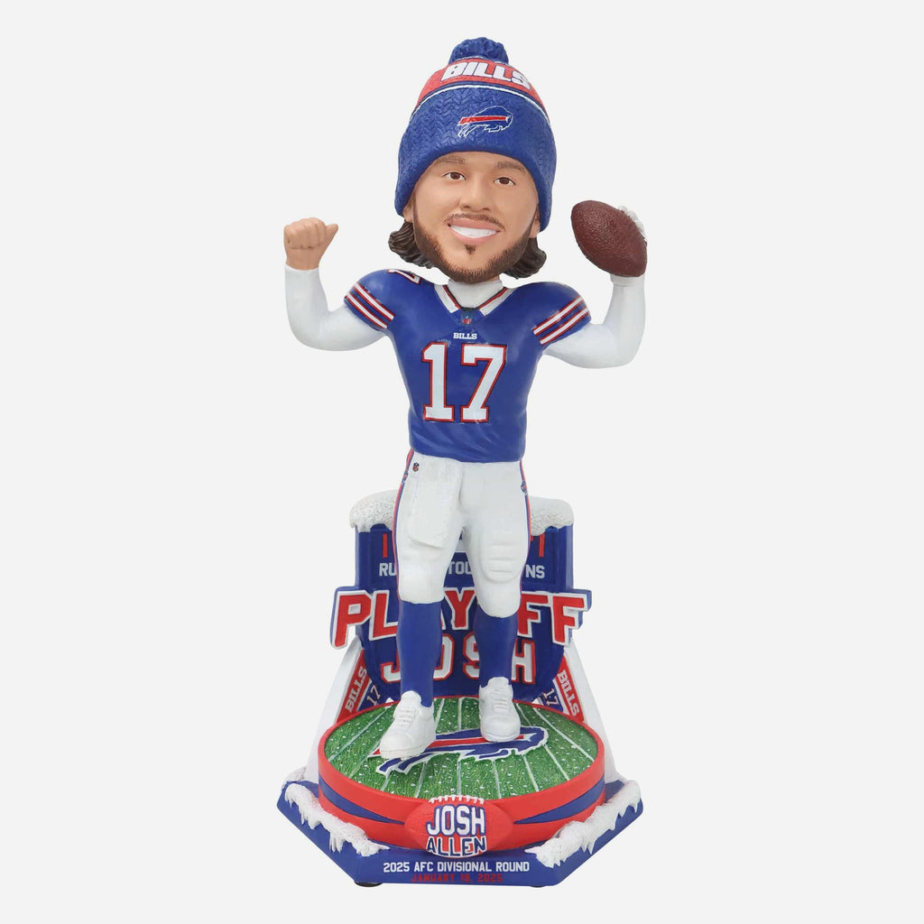 Josh Allen Buffalo Bills Divisional Round Gamebreaker Bobblehead FOCO - FOCO.com