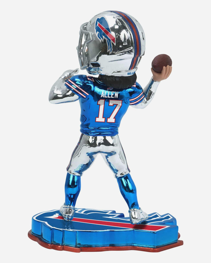 Josh Allen Buffalo Bills Electroplated Edition Bobblehead FOCO - FOCO.com