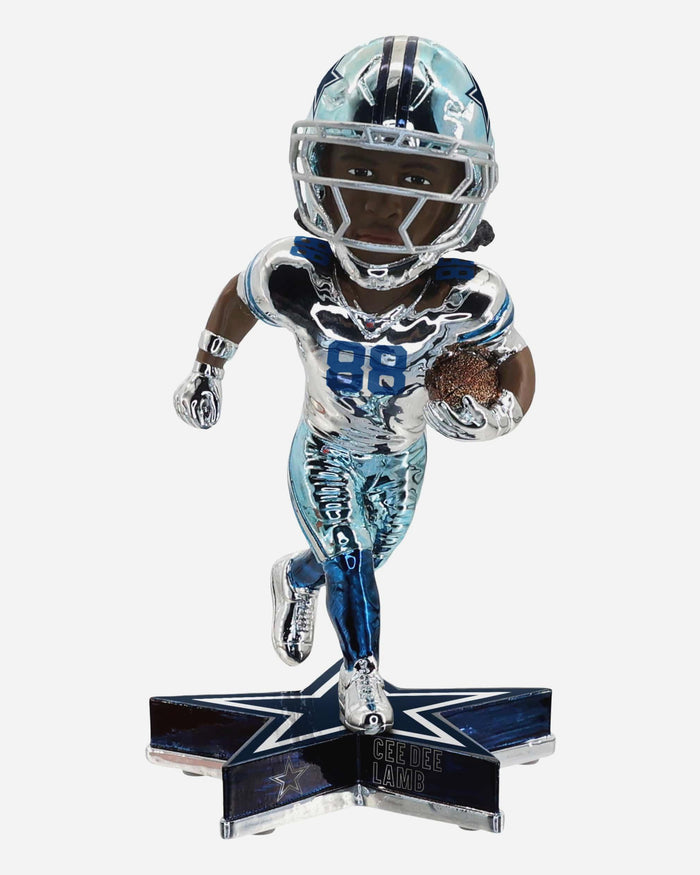Cee Dee Lamb Dallas Cowboys Electroplated Edition Bobblehead